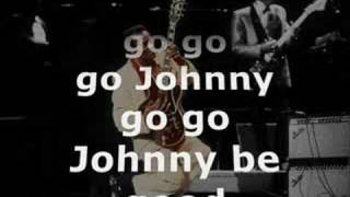 Chuck Berry  Johnny B Good Lyrics [upl. by Kirimia173]