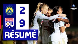 Résumé Montauban FC  OL  Quart de finale de Coupe de France Féminine  Olympique Lyonnais [upl. by Iturk979]