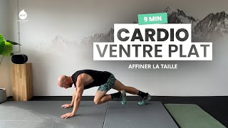 🔥 9 min  CARDIO pour un VENTRE PLAT amp AFFINER LA TAILLE  Alexandre Mallier  Move Your Fit [upl. by Halil]