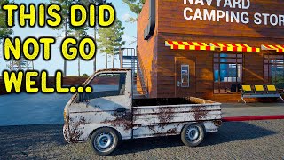 I Might Be The Worst Camper  Campervan Simulator Demo [upl. by Yetta563]