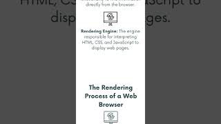 Web Browsers How They Work and Render Websites website webdeveloper webdevelopment web [upl. by Yrrat197]