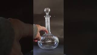 Decanters  Victorian Shaft and Globe Decanter [upl. by Emmey]