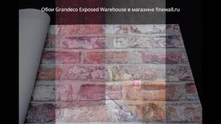 Обои в стиле лофт Grandeco Exposed Warehouse [upl. by Davena]