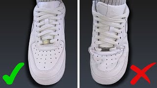 HOW TO PREVENT CREASES IN AIR FORCE 1s Best Way [upl. by Evan]