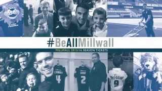 BeAllMillwall  Season Tickets 201516 [upl. by Annovahs]