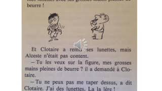 Le petit Nicolas et les copains Chap 1 quotClotaire a des lunettesquot [upl. by Lekym]