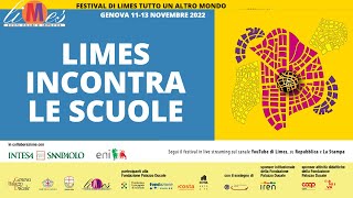 Limes incontra le scuole  IX Festival di Limes a Genova 2022 Tutto un altro mondo [upl. by Laenej]