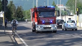 ABP  Kilolitrica  APS Vigili del Fuoco Brescia in emergenza  Italian Fire dept responding [upl. by Quigley]