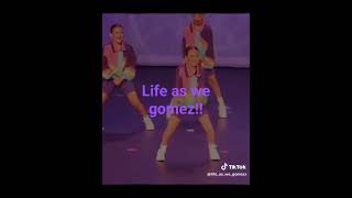 life as we gomez hallie and livvy dance hearsal [upl. by Yerbua]