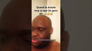 Quand tu écoute trop les gens 🤣🤣🤣🤣 pourtoi humour comedy divertissement sketch viralvideo [upl. by Nyleda]