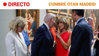 CUMBRE OTAN CENA de los JEFES de ESTADO y de GOBIERNO en el MUSEO del PRADO  RTVE [upl. by Cobby491]