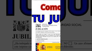 🟦👉𝐂𝐨𝐦𝐨 𝐒𝐨𝐥𝐢𝐜𝐢𝐭𝐚𝐫 𝐓𝐔 𝐉𝐔𝐁𝐈𝐋𝐀𝐂𝐈𝐎𝐍 𝐅𝐚𝐜𝐢𝐥 𝐲 𝐑𝐚𝐩𝐢𝐝𝐨💥 gestionesfaciles jubilacion solicitatujubilacion [upl. by Ataeb]