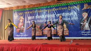 DOLPO LOSAR 2022 Swoyambhu team dance [upl. by Ynehteb810]