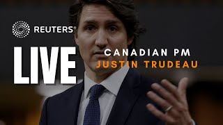 LIVE Canadas Prime Minister Trudeau to face questions in parliament about truckers protest [upl. by Suoicserp]