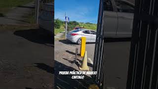 Prueba práctica de manejo en Cartago [upl. by Srevart]