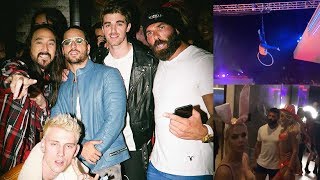 Dan Bilzerian ‘Ignites’ Halloween With His BEST PARTY OF THE YEAR [upl. by Warde]