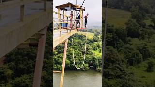 Banjee jumping 45meter kolad banjeejumping shortvideo shorts kolad [upl. by Faustine]