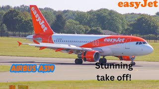 Stunning take off from Edinburgh Airport [upl. by Breskin806]