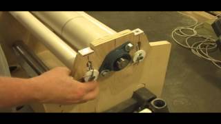 Shop Built Drum Sander  Test with Shopsmith Coupler [upl. by Ardnalac]