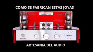 Como se fabrican los amplificadores de JC VALVULAR pura artesanía [upl. by Ahcsropal211]