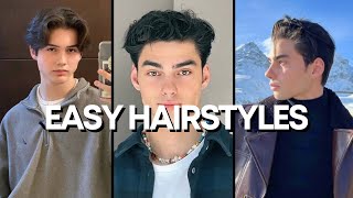 How to style Quick amp Easy hairstyles for busy MEN [upl. by Shaine]