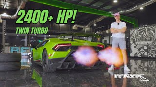 INSANE TWIN TURBO Lamborghini Huracan Performante [upl. by Atirihs296]