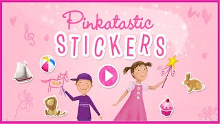 Pinkalicious amp Peterrific Games  Pinkatastic Stickers  PBS KIDS games [upl. by Sinoda312]