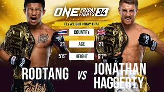 ICONIC Muay Thai Rivalry 👊🔥 Rodtang vs Jonathan Haggerty I [upl. by Aire]