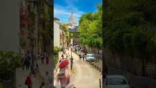 The romance of Montmartre Paris 4k travel travelwalk [upl. by Anse]