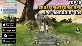 TOP 10 New Crossplatform RPG for Android  iOS  Mobile  PC 2024 [upl. by Downall]