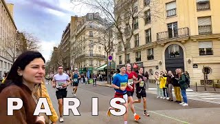 Paris France LIVE  Marathon de Paris 2024  Last 1 Kilometer [upl. by Gnos114]