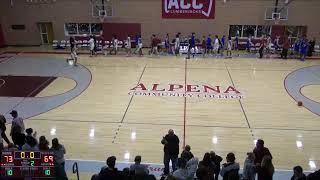 Alpena Community Col vs Muskegon Community College Mens Junior College Basketball [upl. by Wilterdink]