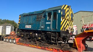 Wishaw Rye Farm locomotives and rolling stock 5102024 [upl. by Anilegna]