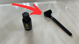 How I Use the Beard Club Derma Roller Effectively Worth it [upl. by Oba967]