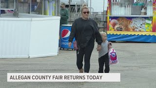 The Allegan County Fair returns [upl. by Ajnek]