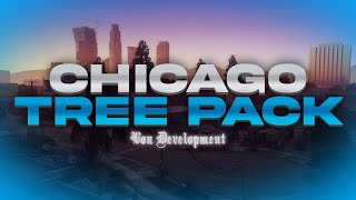 FREE Chicago Tree Pack  Replace Palm Trees FiveM  Server Sided [upl. by Ataliah73]