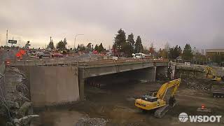 SR 520 Montlake Project Removing the Lake Washington Boulevard offramp [upl. by Haimerej42]