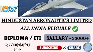 HAL Notification OUT 2024  HAL Recruitment 2024  HAL Job Vacancy 2024  HAL ATC Vacancy 2024  HAL [upl. by Mharg325]