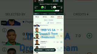 IND vs SA T20 Dream11 Team Prediction 13th Nov 2024cricketdream11factsfantasyindiasouthafrica [upl. by Giuliana281]