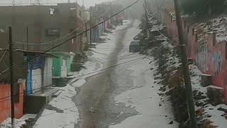 BAJO EL AGUA TODO ECATEPEC Vía Morelos DESAPARECE TRAS GRANIZO CAEN GIGANTES BOLAS DE LLUVIA HOY [upl. by Allak510]