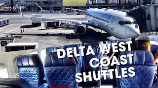 DELTA AIRLINES  Hopping down the California Coast [upl. by Laure668]