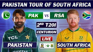 PAKISTAN vs SOUTH AFRICA 2nd T2O Match LIVE COMMENTARY  PAK vs SA T20 MATCH LIVe [upl. by Sllew]