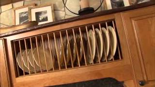 Wall Open Shelf Plate Rack [upl. by Eniamat]