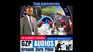 VP DABNEY YERIMAS BRIEFING  22ND SEPT 2024  TAKUMBENGS DAY  AMBAZONIA LIBERATION [upl. by Samy836]