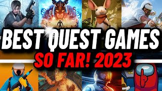 The BEST Quest 3 amp Quest 2 Games  Top 25 Quest Games SO FAR 2023 Edition [upl. by Ansell237]