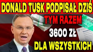 DOKŁADNE DATY 14 EMERYTURY WAŻNE INFORMACJE DLA SENIORÓW TYM RAZEM 3600 ZŁ DLA WSZYSTKICH [upl. by Rosenberg32]