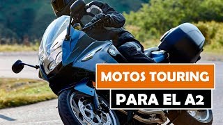 Mejores MOTOS TOURING para el A2 de 2018 [upl. by Ferrigno]