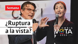 Durísimo choque entre Alejandro Gaviria e Íngrid Betancourt en el cara a cara  Elecciones 2022 [upl. by Porett]