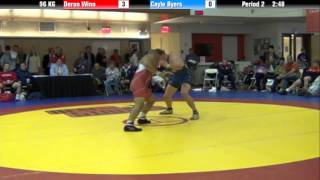 FS 96 KG Deron Winn vs Cayle Byers [upl. by Nosyerg]