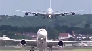 Takeoff amp Landing At The Same Time 😲😲 [upl. by Emirac]